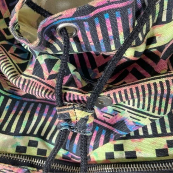 Vintage Pink Victoria’s Secret Rainbow Aztec Backpack main image 9